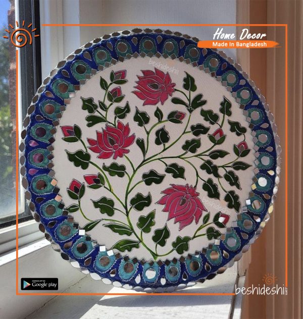 Lippan Art Mirror Work Wall Hanging