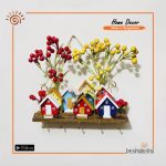 Cherry Tree Key Ring Holder