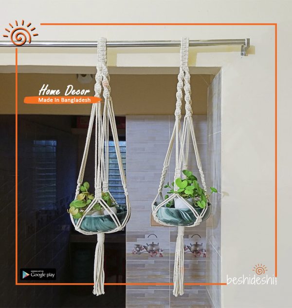 Macramé Shika/Planter Hanger