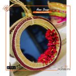 Hand Crafted Round Mirror