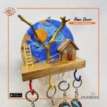 Sunny Day Key Ring Holder