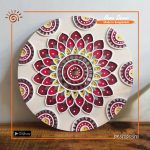 Lippan Art Mirror Work Wall Hanging