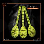 Hand Painted Wooden Spud