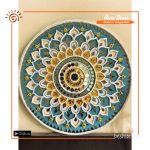 Lippan Art Mirror Work Wall Hanging