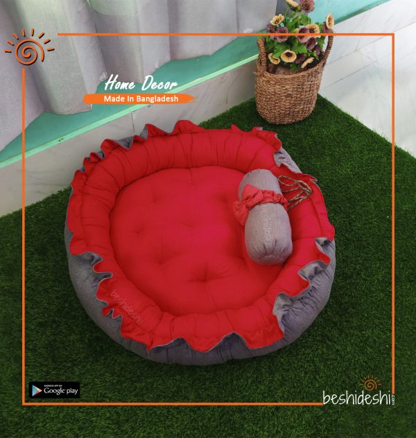 Pet Bed With Pillow