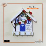 Welcome Home Key Ring Holder