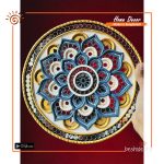 Lippan Art Mirror Work Wall Hanging