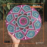 Lippan Art Mirror Work Wall Hanging