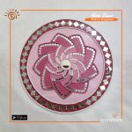 Lippan Art Mirror Work Wall Hanging