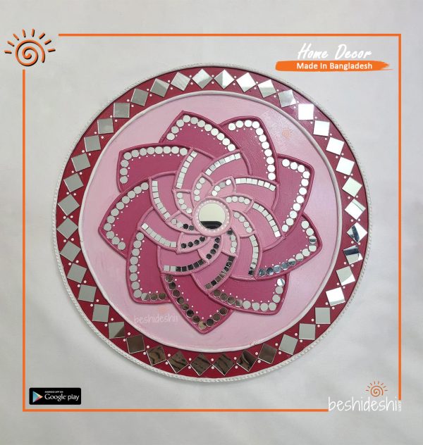 Lippan Art Mirror Work Wall Hanging