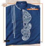 Hand Painted Men's Panjabi