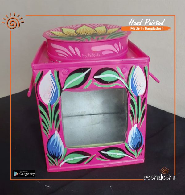 Rickshaw Painted Murir Tin (Small)