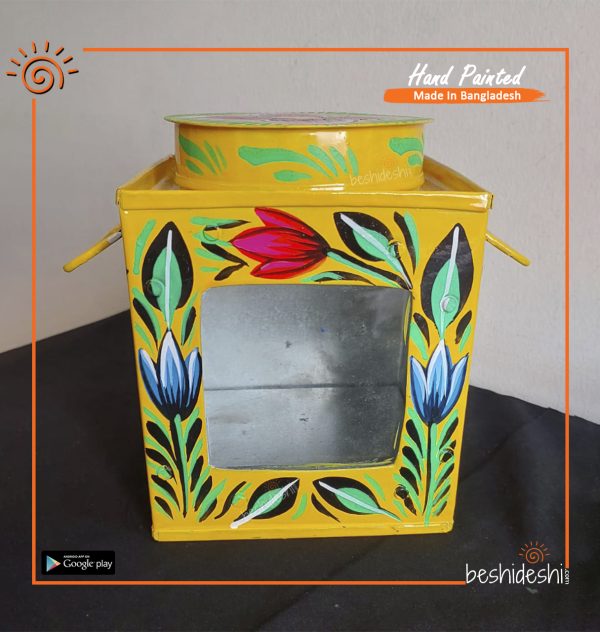 Rickshaw Painted Murir Tin (Small)