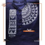 Hand Painted Men's Panjabi