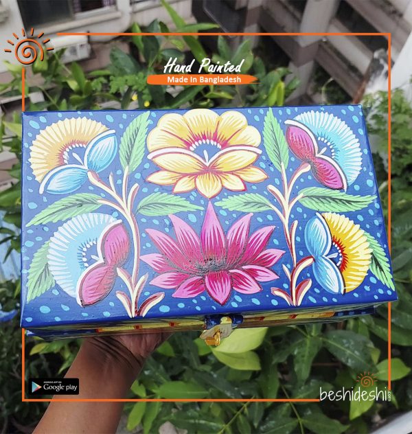 Rickshaw Painted Trunk