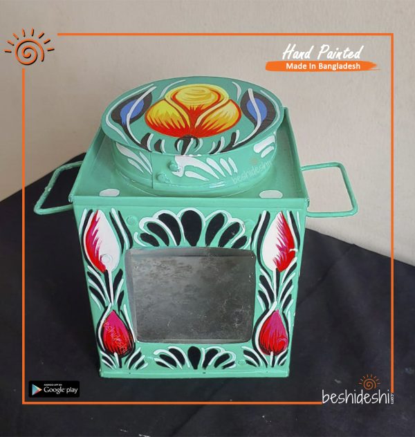 Rickshaw Painted Murir Tin (Small)