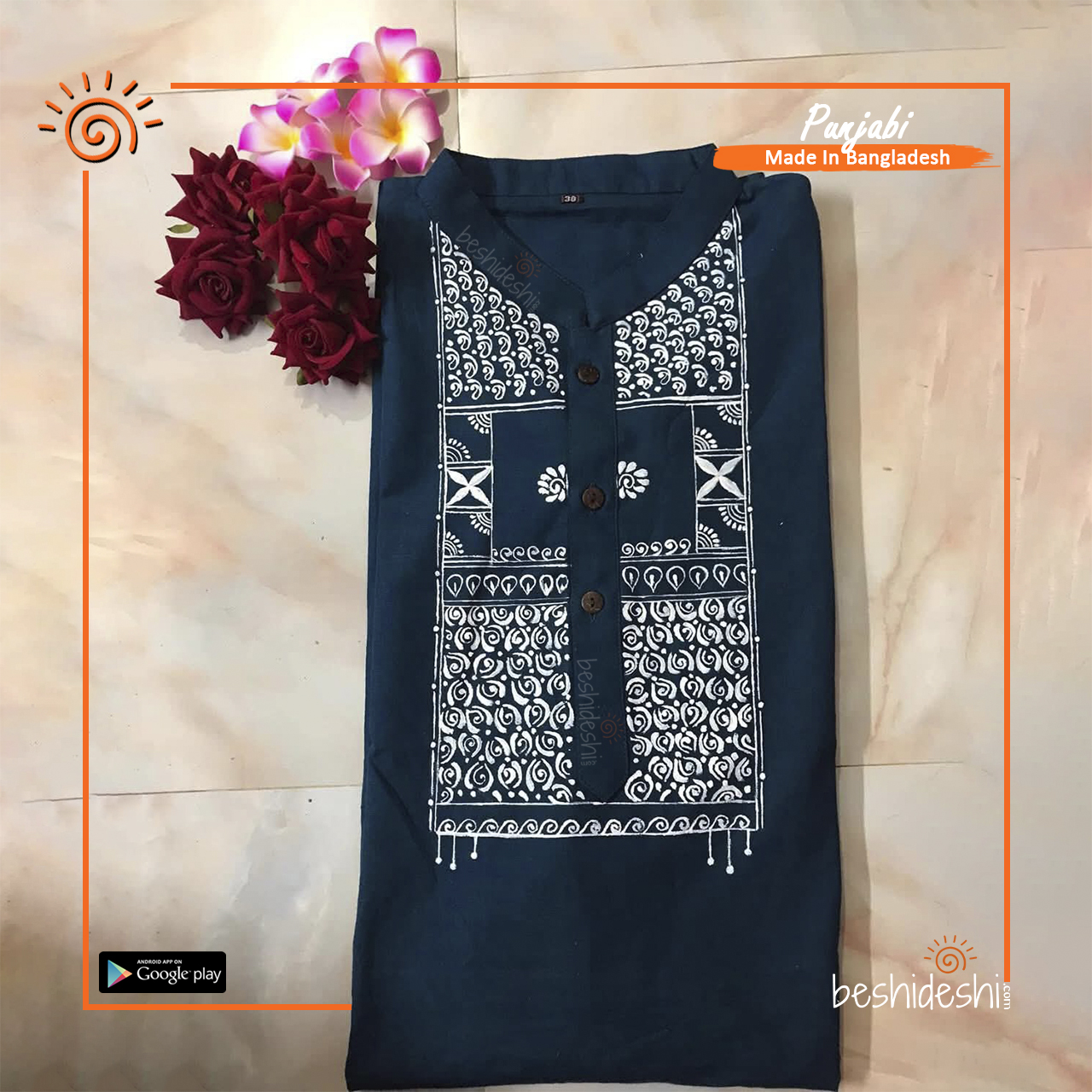 27 Hand Painted Men's Panjabi