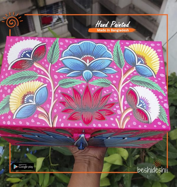 Rickshaw Painted Trunk