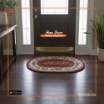 Hand Painted Jute Door Mat