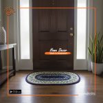 Hand Painted Jute Door Mat