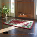 Hand Painted Jute Door Mat