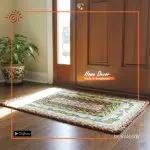 Hand Painted Jute Door Mat