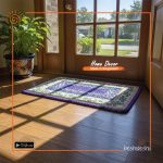 Hand Painted Jute Door Mat