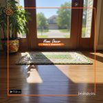 Hand Painted Jute Door Mat