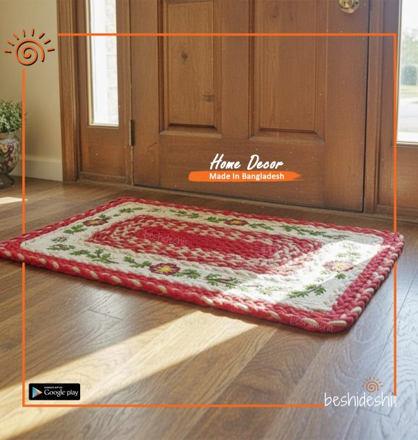 Hand Painted Jute Door Mat