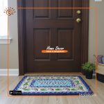 Hand Painted Jute Door Mat