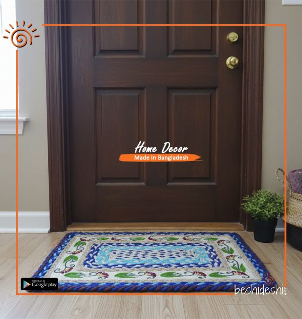 Hand Painted Jute Door Mat