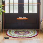 Hand Painted Jute Door Mat