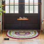 Hand Painted Jute Door Mat