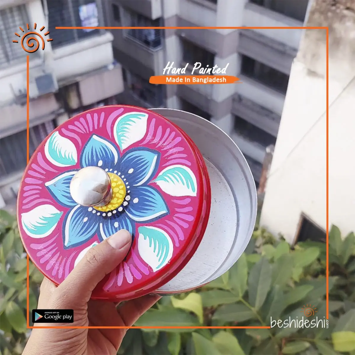 Rickshaw Painted Box