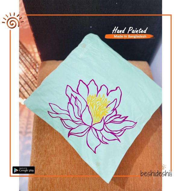 Hand Painted Cushion Cover