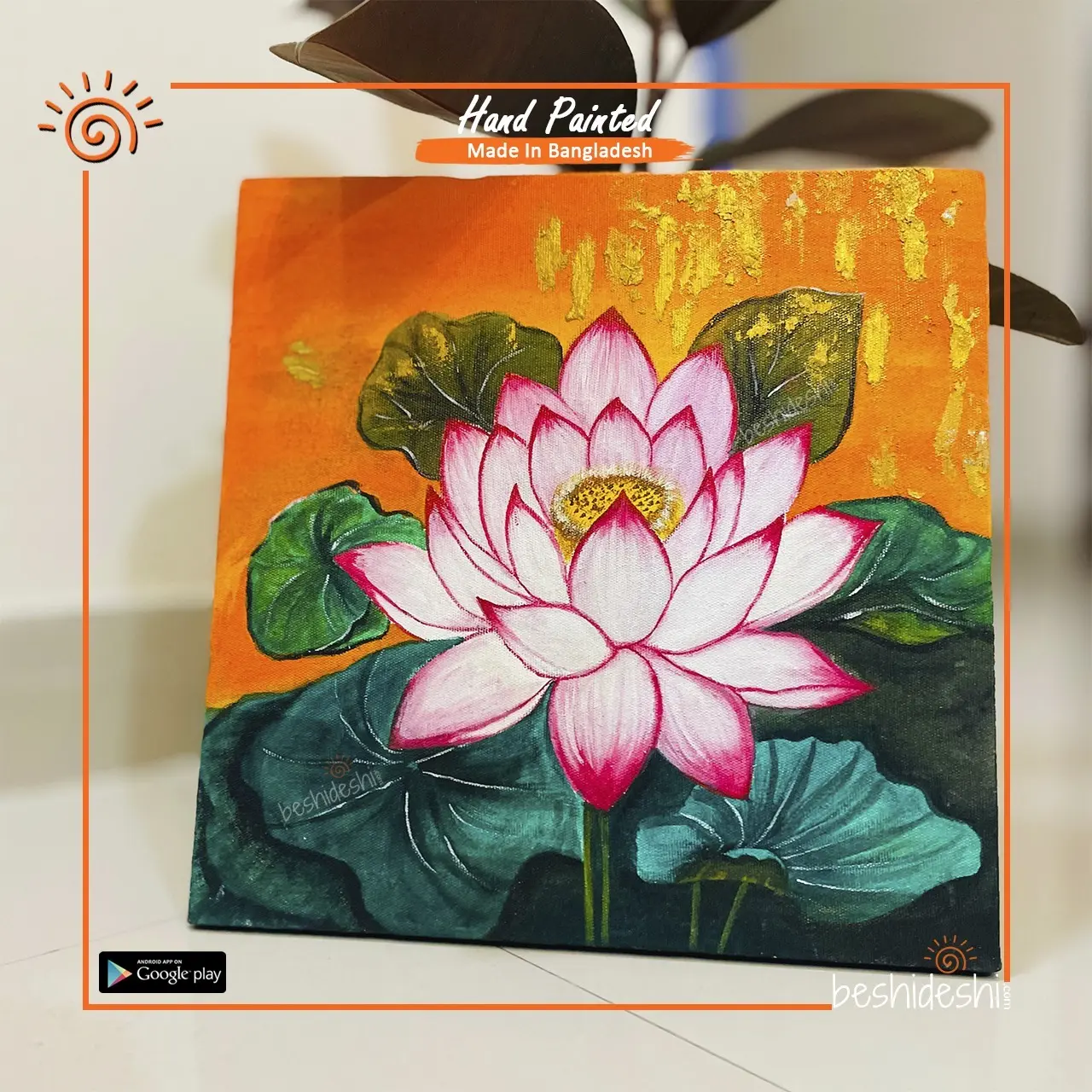 01 Hand Painted Canvas