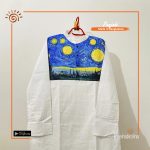 Hand Painted Men's Panjabi