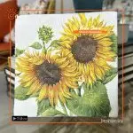 Decoupage Craft on Canvas