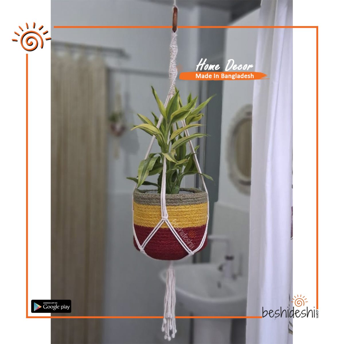 Macramé Shika/Planter Hanger