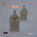 Macramé Wall Pocket Hanger