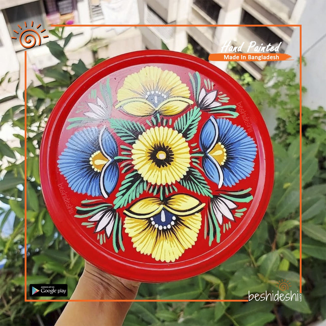 02 Rickshaw Painted Spices Box