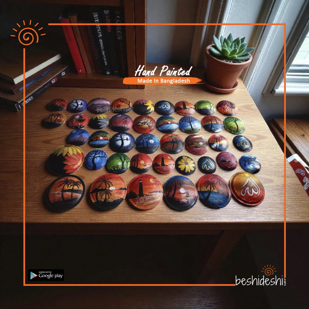 Hand Painted Matir Shora