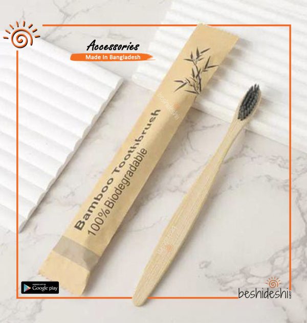 Bamboo Toothbrush Set