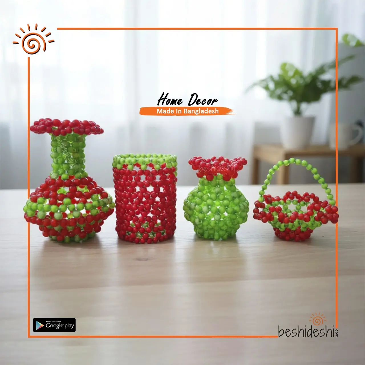 02 Handcrafted Showpiece Set