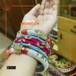 Rangdhanu Hand Made Bangle Set