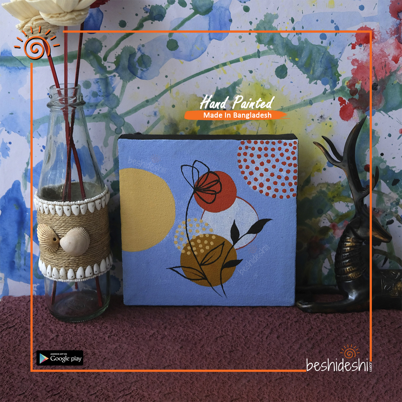 02 Hand Painted Canvas