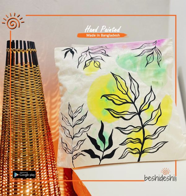 Hand Painted Cushion Cover