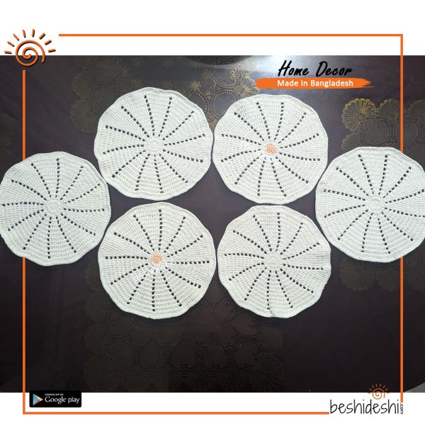 Crochet Placemat Set