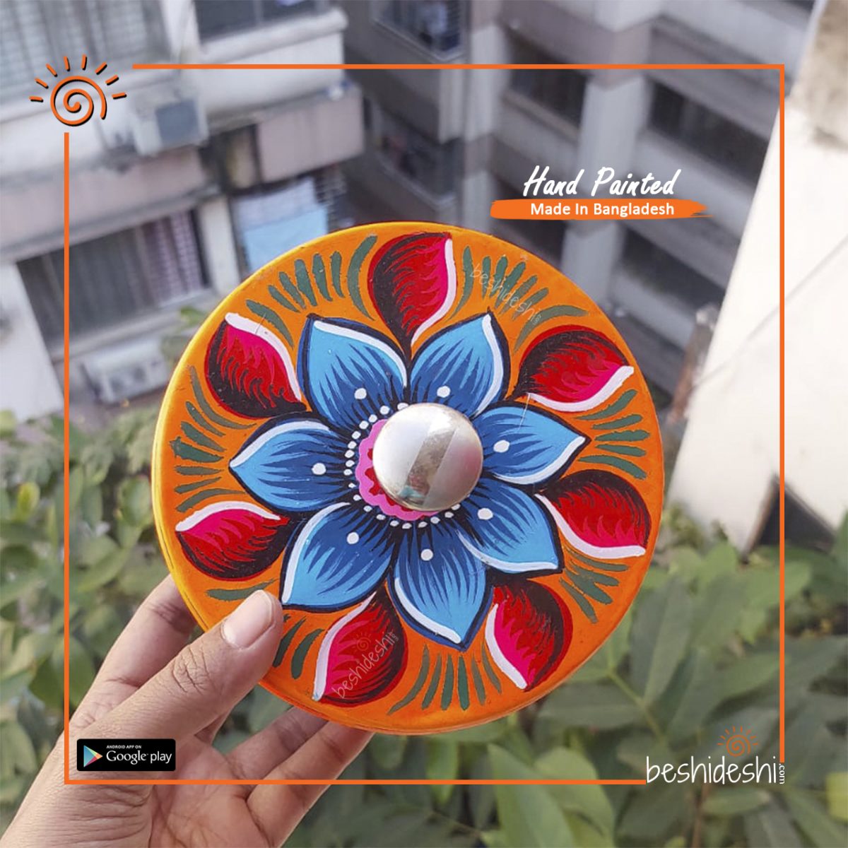 Rickshaw Painted Box