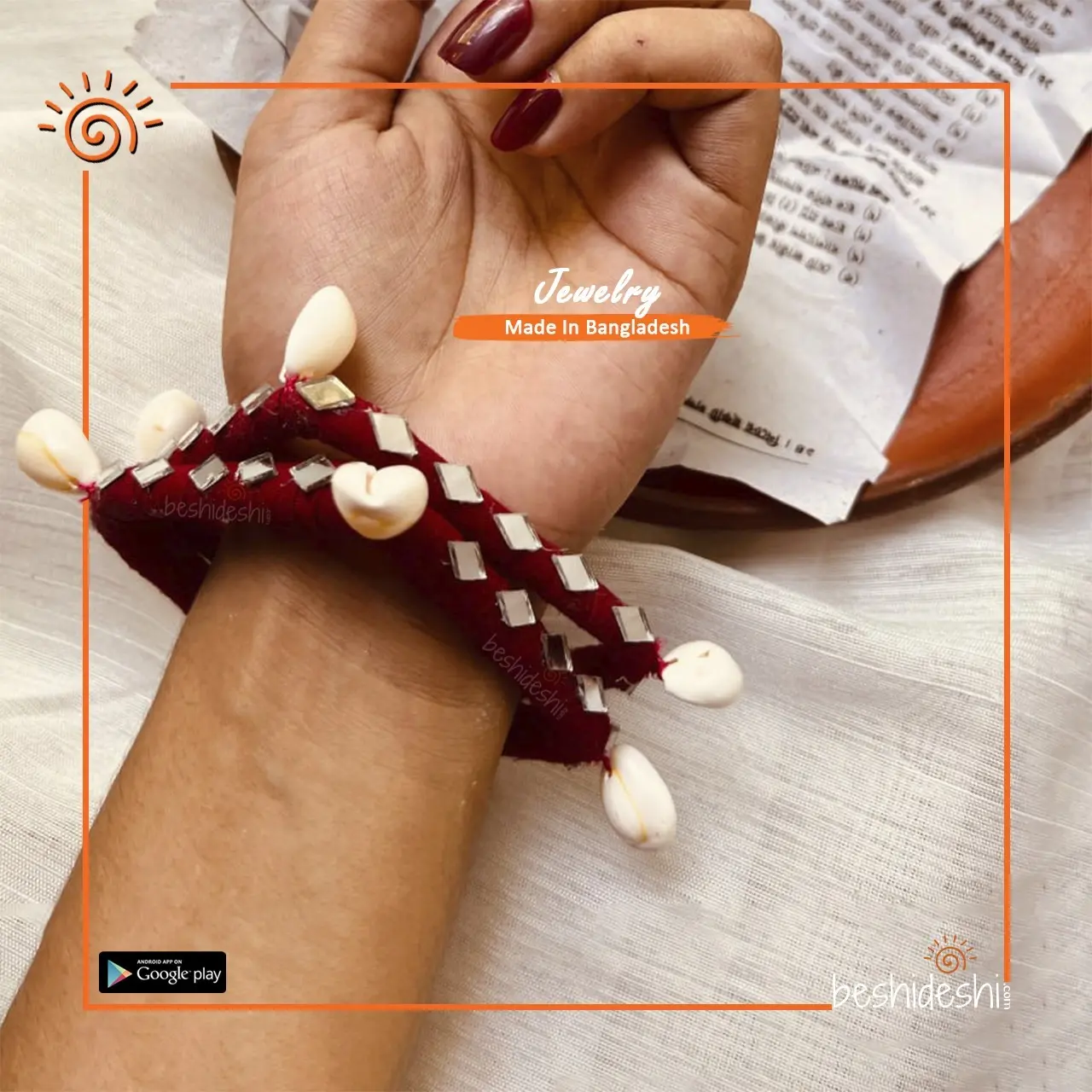 03 Hand Made Square Bangle Set